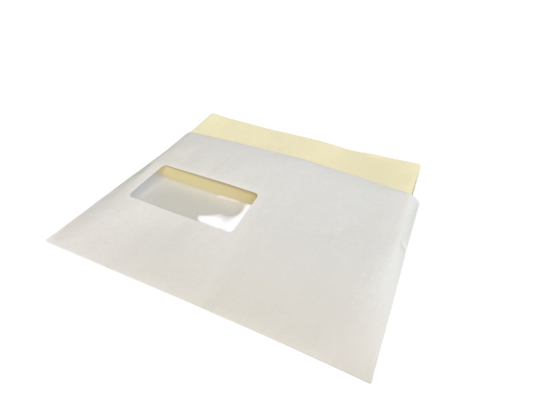 Picture of C5 White Windowed Envelopes (Box of 500 Gummed)