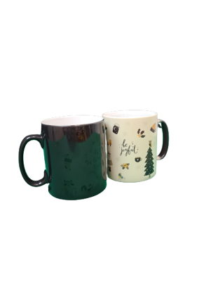 Picture of Be Joyful Colour Changing Christmas Mug