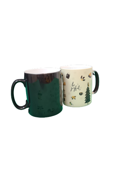 Picture of Be Joyful Colour Changing Christmas Mug