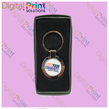 Picture of Round Keyring