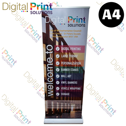 Picture of ROLLER BANNERS - MINI A4