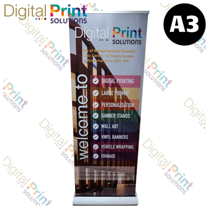 Picture of ROLLER BANNERS - MINI A3