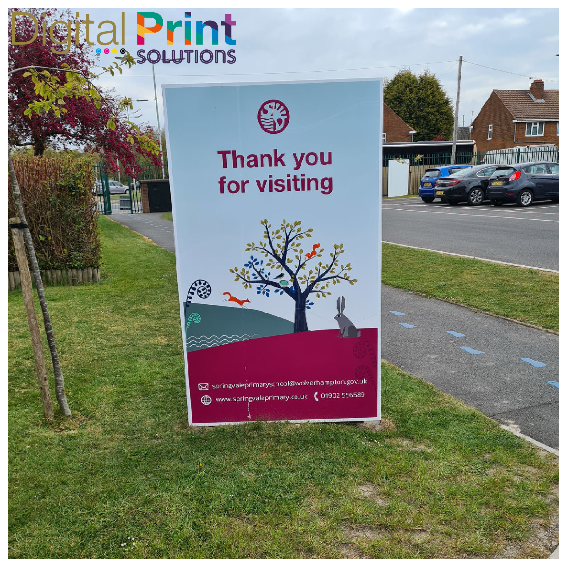 Digital Print Solutions. Aluminium Totem Signage
