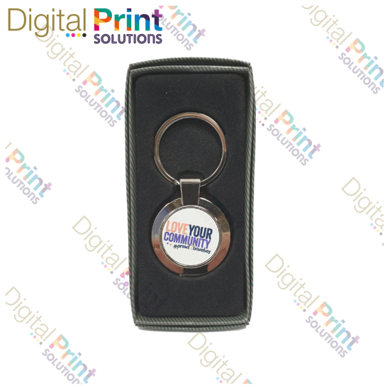 Picture of Round Keyring