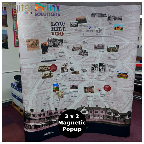 Picture of Magnetic Pop up Signage