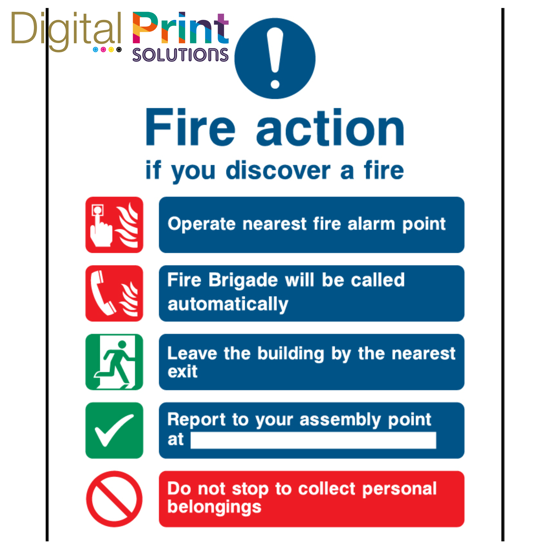 Picture of FIRE ACTION TEMPLATE 11