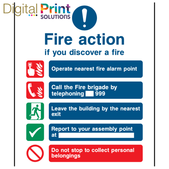 Picture of FIRE ACTION TEMPLATE 14