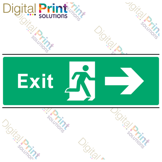 Picture of FIRE EXIT Sign 12