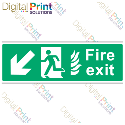 Picture of FIRE EXIT Sign 21