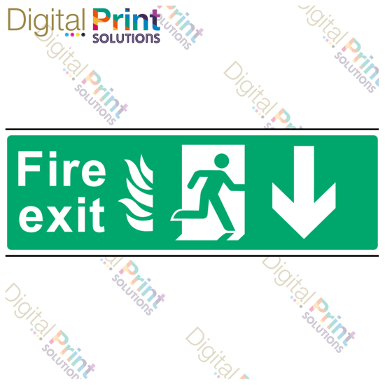 Picture of FIRE EXIT Sign 24