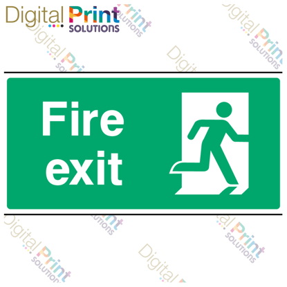 Picture of FIRE EXIT Sign 35