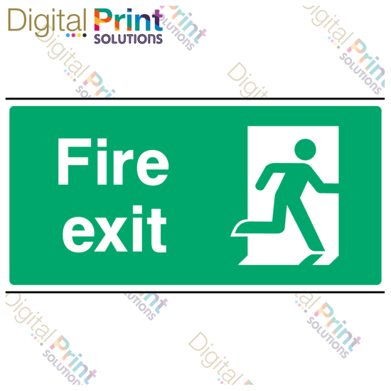 Picture of FIRE EXIT Sign 35