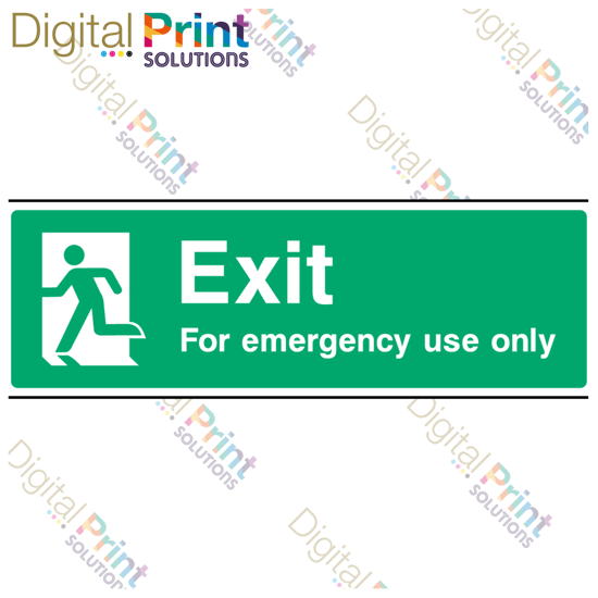 Picture of FIRE EXIT Sign 45