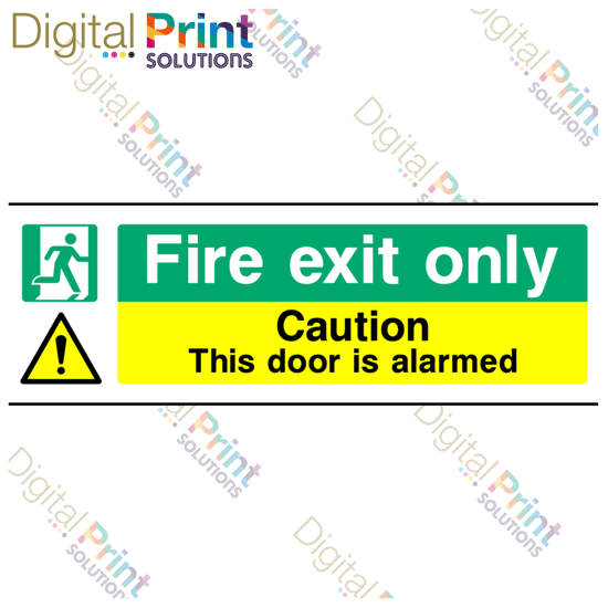 Picture of FIRE EXIT Sign 46