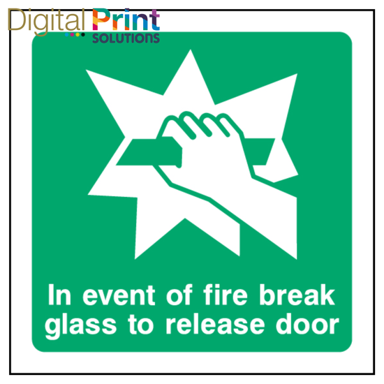 Picture of FIRE EXIT Sign 64