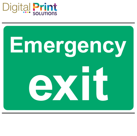 Picture of FIRE EXIT Sign 85