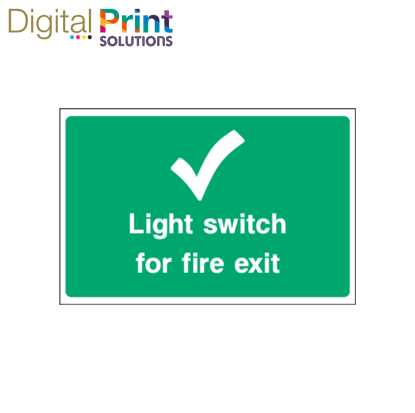 Picture of FIRE EXIT Sign 97