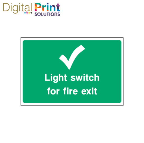Picture of FIRE EXIT Sign 97