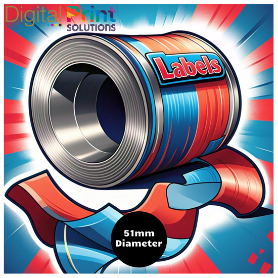 Picture of Full colour labels 51mm diameter