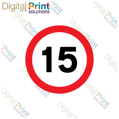 Picture of 15mph Limit