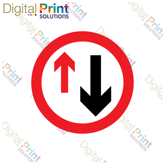 Picture of Give Way to Oncoming Vehicles