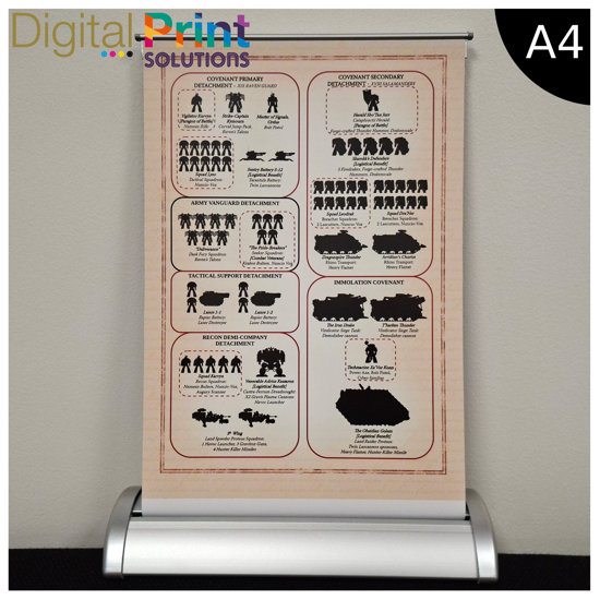 Picture of ROLLER BANNERS - MINI A4