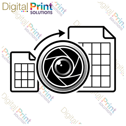 Picture of Digital Document Enlargement